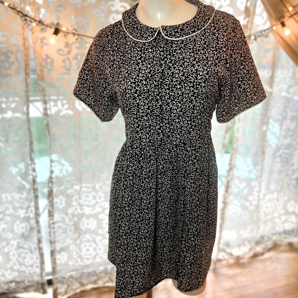 Disturbia Flora Collared Dress Size UK 16 (US 12)